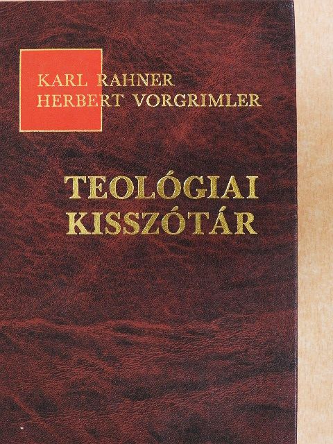 Herbert Vorgrimler - Teológiai kisszótár [antikvár]