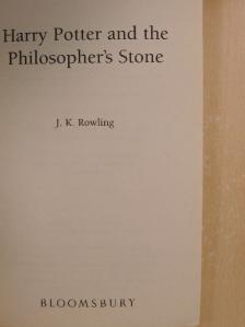 J. K. Rowling - Harry Potter and the Philosopher's Stone [antikvár]