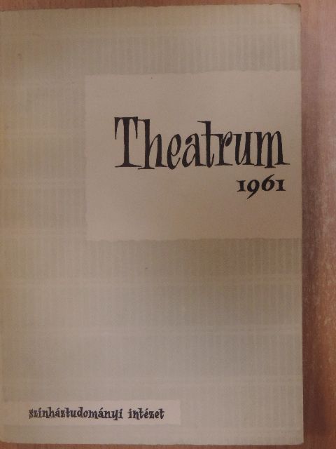Dömötör Tekla - Theatrum 1961 [antikvár]