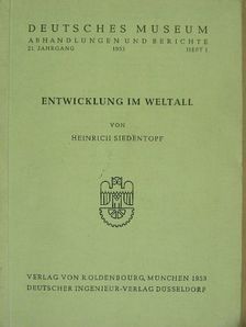 Heinrich Siedentopf - Deutsches Museum Abhandlungen und Berichte 1953/1 [antikvár]