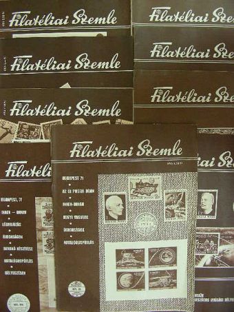 Bíró László - Filatéliai Szemle 1971. (nem teljes évfolyam) [antikvár]