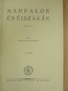 Konstantin Szimonov - Nappalok és éjszakák [antikvár]