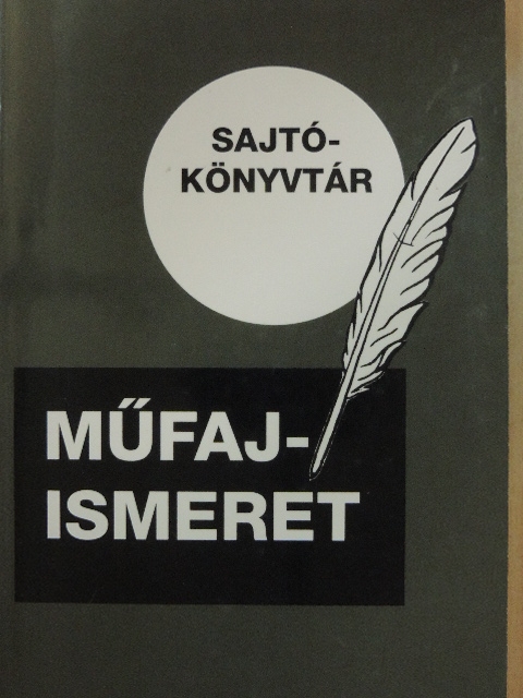 Cserhalmi Imre - Műfajismeret [antikvár]