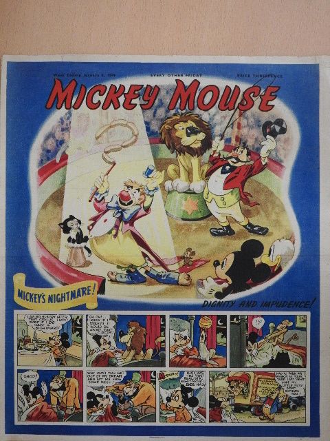R. L. Stevenson - Mickey Mouse 8 January 1949 [antikvár]