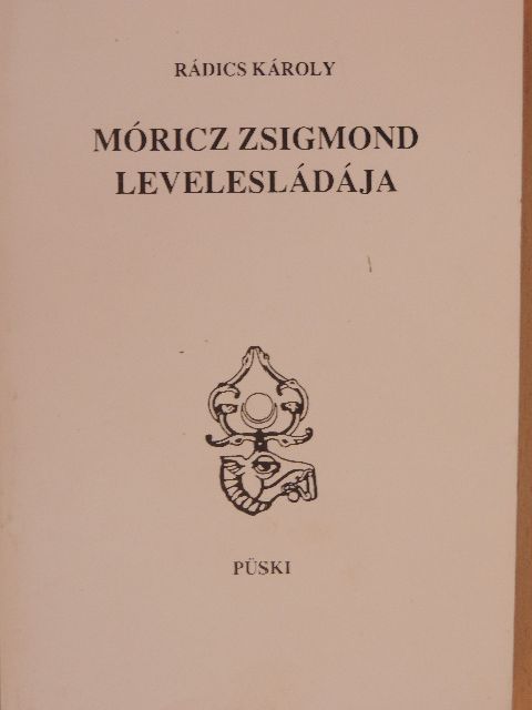 Babits Mihály - Móricz Zsigmond levelesládája [antikvár]