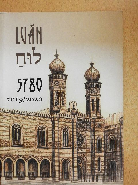 Az 5780. zsinagógai év naptára [antikvár]