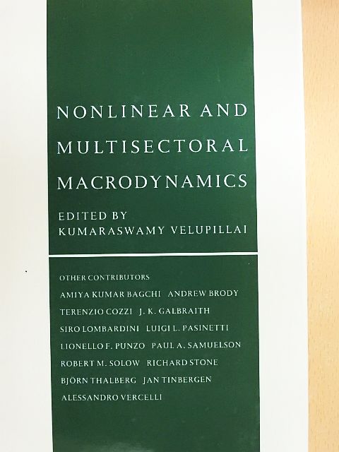 Paul A. Samuelson - Nonlinear and Multisectoral Macrodynamics [antikvár]