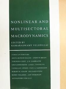 Paul A. Samuelson - Nonlinear and Multisectoral Macrodynamics [antikvár]