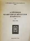 Bikácsi Lászlóné - A Fővárosi Szabó Ervin Könyvtár Évkönyve XII. [antikvár]