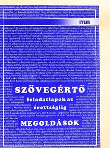 Szövegértő feladatlapok az érettségiig - Megoldások [antikvár]