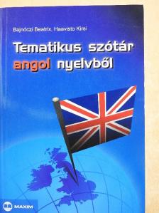Bajnóczi Beatrix - Tematikus szótár angol nyelvből [antikvár]