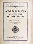 Dr. Ranschburg Pál - A tabes, paralysis és egyéb lueses idegbetegségek gyógykezelése [antikvár]