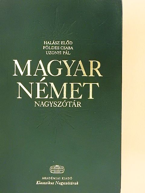 Földes Csaba - Magyar-német nagyszótár - CD-vel [antikvár]
