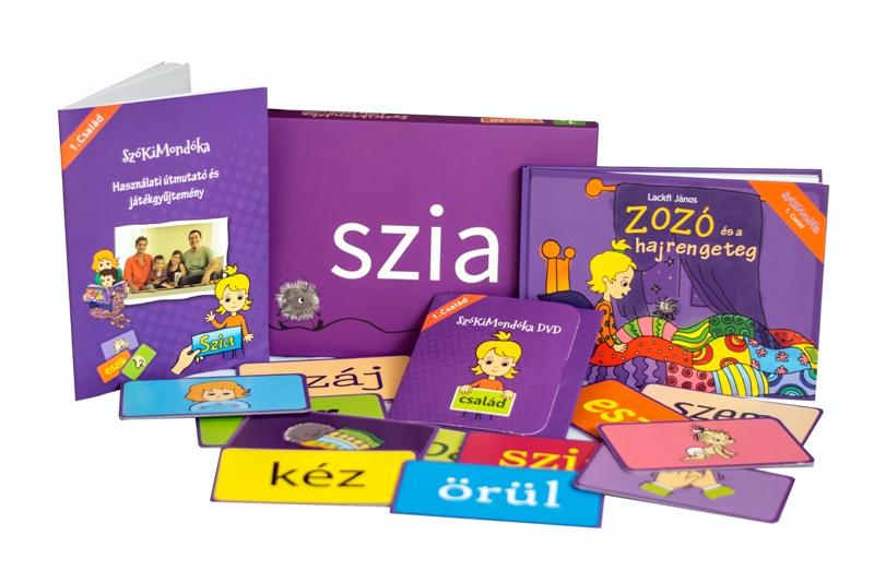 SZÓKIMONDÓKA - Család (szia) - SzóKiMondóka játékcsomag 1.