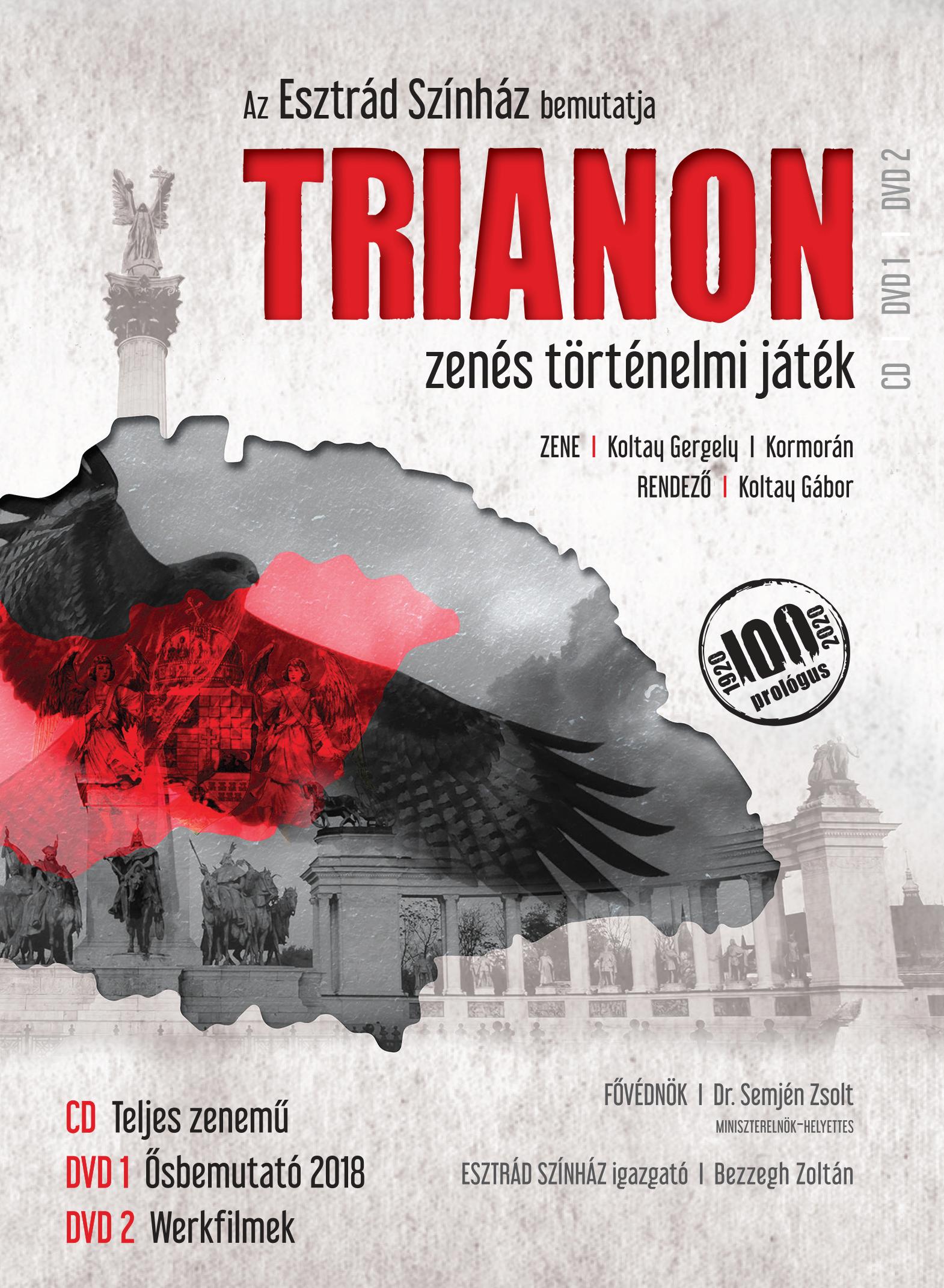 Koltay Gergely, Kormorán - Rockopera - Trianon - 2DVD+CD