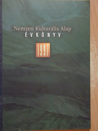 Nemzeti Kulturális Alap Évkönyv 1997 [antikvár]