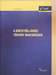 Dr. Kiss Sándor - A büntetőeljárási törvény magyarázata 2. (töredék) [antikvár]