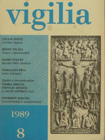 Cserháti József - Vigilia 1989. augusztus [antikvár]