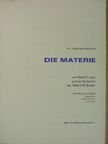 Ralf E. Lapp - Die Materie [antikvár]