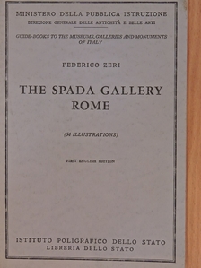 Federico Zeri - The Spada Gallery Rome [antikvár]