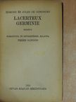 Edmond De Goncourt - Lacerteux Germinie [antikvár]