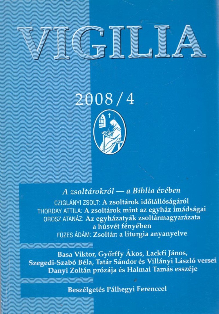 Lukács László - Vigilia 2008/4 [antikvár]