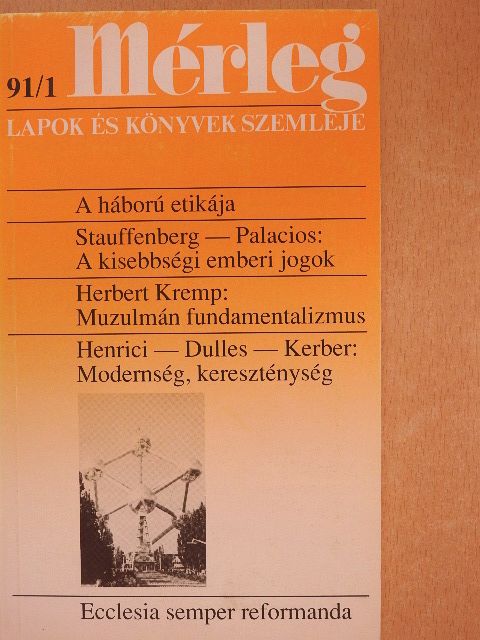 A. Dulles - Mérleg 1991/1. [antikvár]