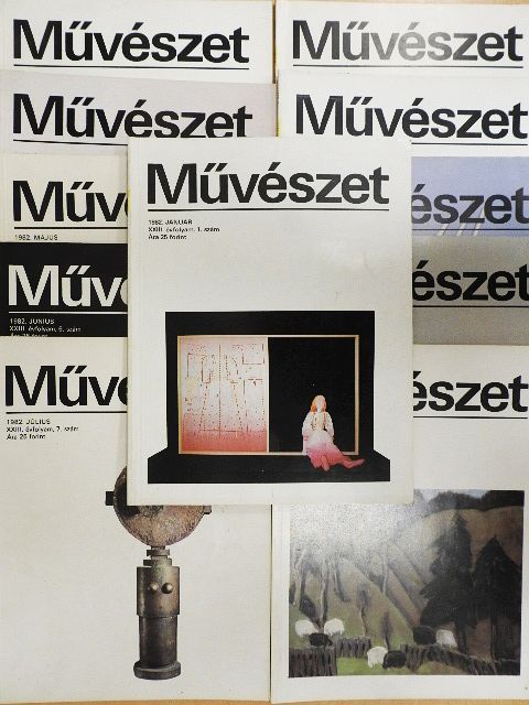 Ancsel Éva - Művészet 1982. (nem teljes évfolyam) [antikvár]