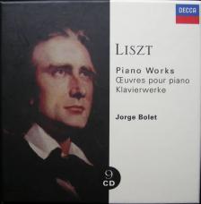 LISZT - PIANO WORKS 9CD JORGE BOLET