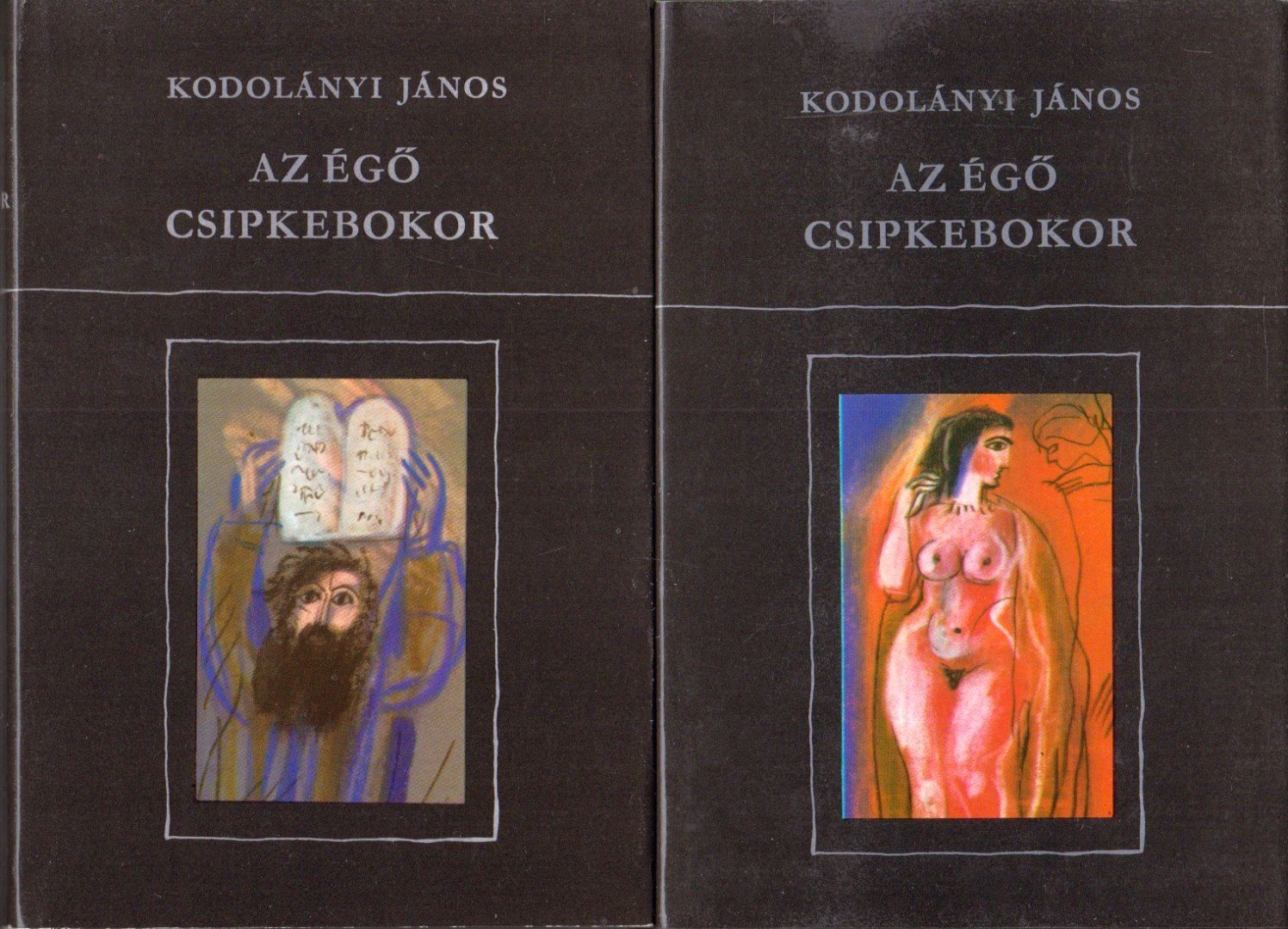 KODOLÁNYI JÁNOS - Az égő csipkebokor I-II. [antikvár]