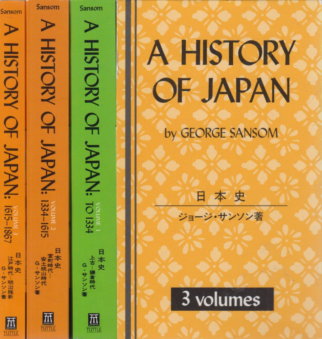 Sansom, George - A History of Japan I-III [antikvár]