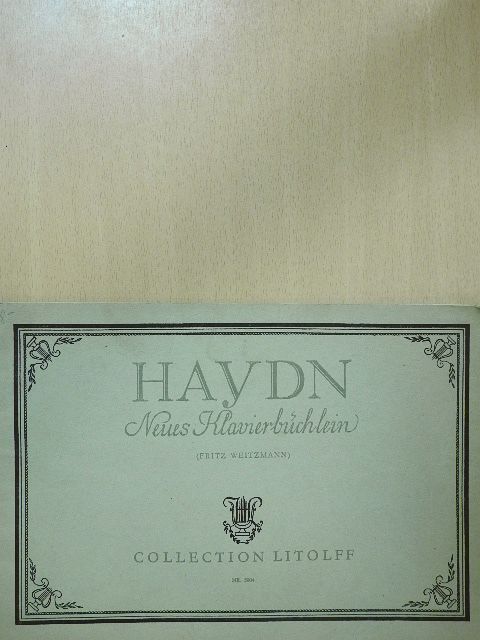 Joseph Haydn - Neues Klavierbüchlein [antikvár]