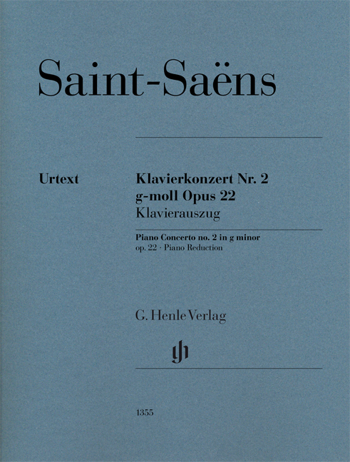 SAINT -SAENS - KLAVIERKONZERT NR.2 g-MOLL OP.22 KLAVIERAUSZUG (P. JOST / J. UMBREIT / P. ROGÉ)