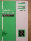 Sebestyén György - Kutatásfejlesztés 1984/1. [antikvár]
