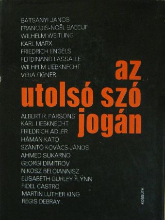 Schönwald Pál - Az utolsó szó jogán [antikvár]