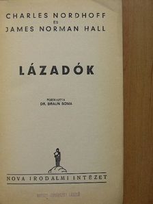 Charles Nordhoff - Lázadók [antikvár]