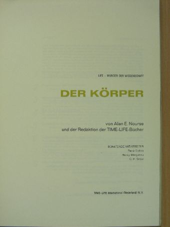 Alan E. Nourse - Der Körper [antikvár]