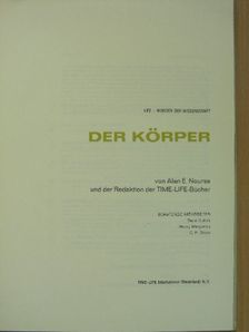 Alan E. Nourse - Der Körper [antikvár]