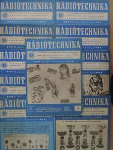Ferenczi Ödön - Rádiótechnika 1987. (nem teljes évfolyam) [antikvár]