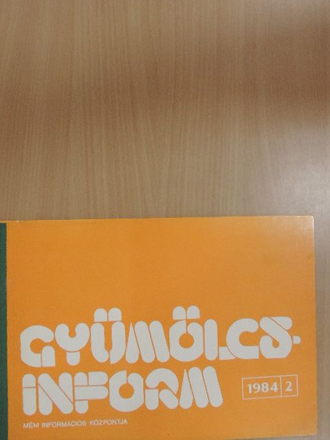 Bene L. - Gyümölcs-inform 1984/2. [antikvár]