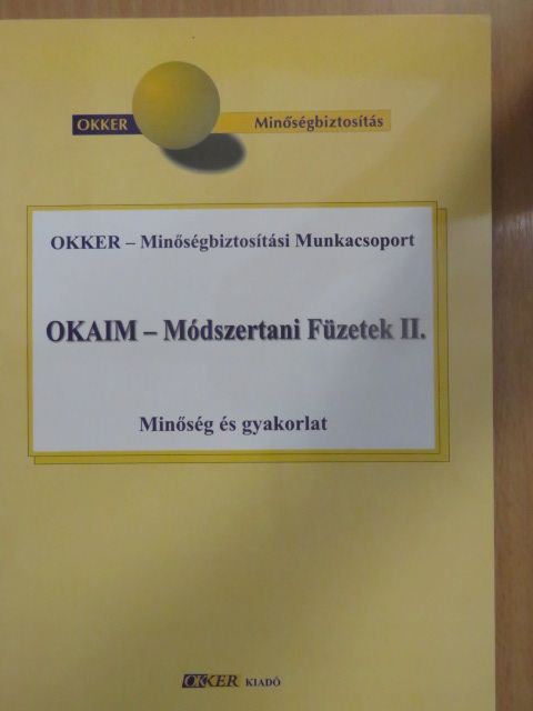 Bényei Sándor - OKAIM - Módszertani Füzetek II. [antikvár]