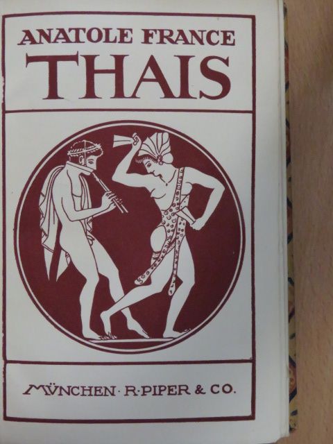 Anatole France - Thais (gótbetűs) [antikvár]
