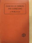 J. W. Marriott - Exercises in thinking and expressing [antikvár]