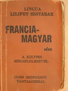 Francia-magyar zsebszótár [antikvár]