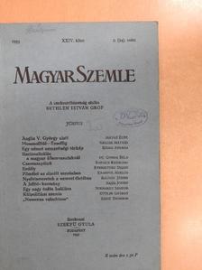 Balogh József - Magyar Szemle 1935. június [antikvár]