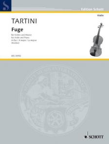 TARTINI - FUGE FÜR VIOLINE UND KLAVIER A-DUR (KREISLER)