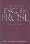 Masterworks of English Prose [antikvár]