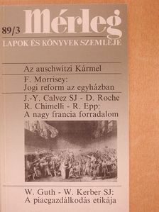 Daniel Roche - Mérleg 1989/3. [antikvár]