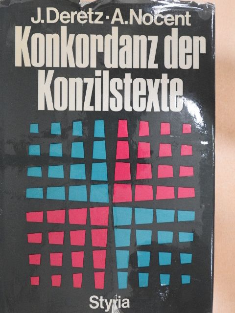 A. Nocent - Konkordanz der Konzilstexte [antikvár]