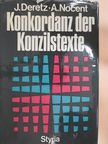 A. Nocent - Konkordanz der Konzilstexte [antikvár]